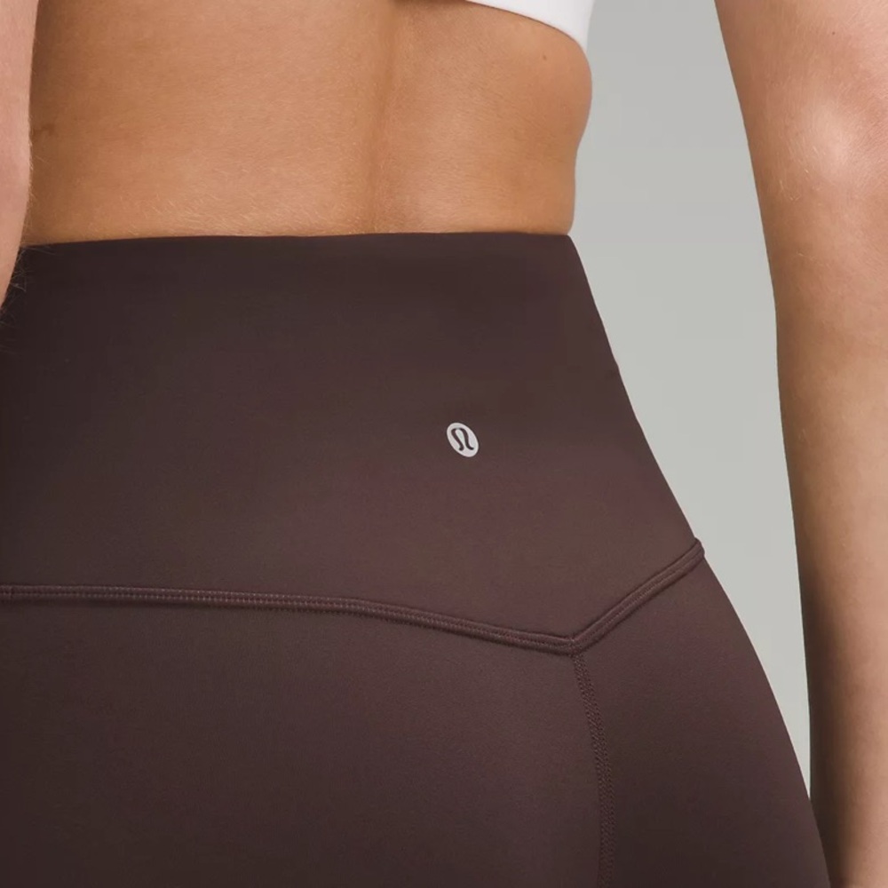 Lulu lemon high rise mini flares extra short